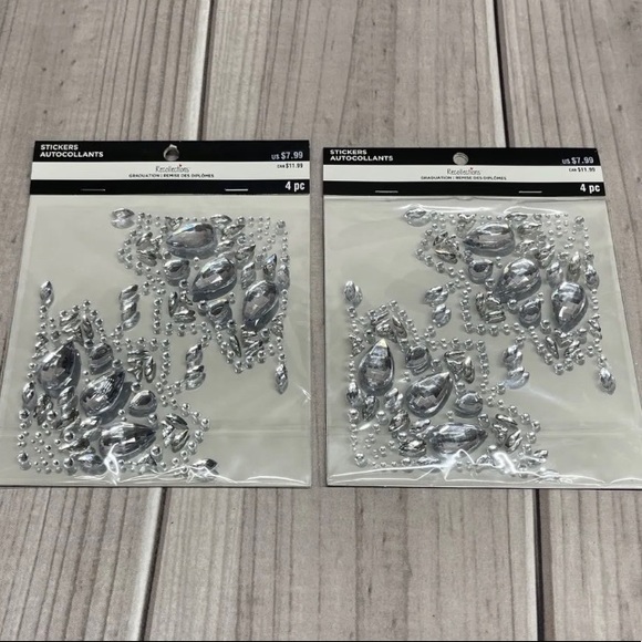 6 Graduation Cap Decorating Sticker Kits Celebration by Recollections - Picture 4 of 7